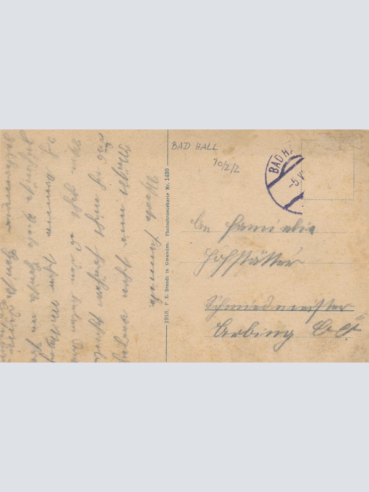 AK aus Bad Hall Kirchenplatz Oberösterreich Ansichtskarte (8172)