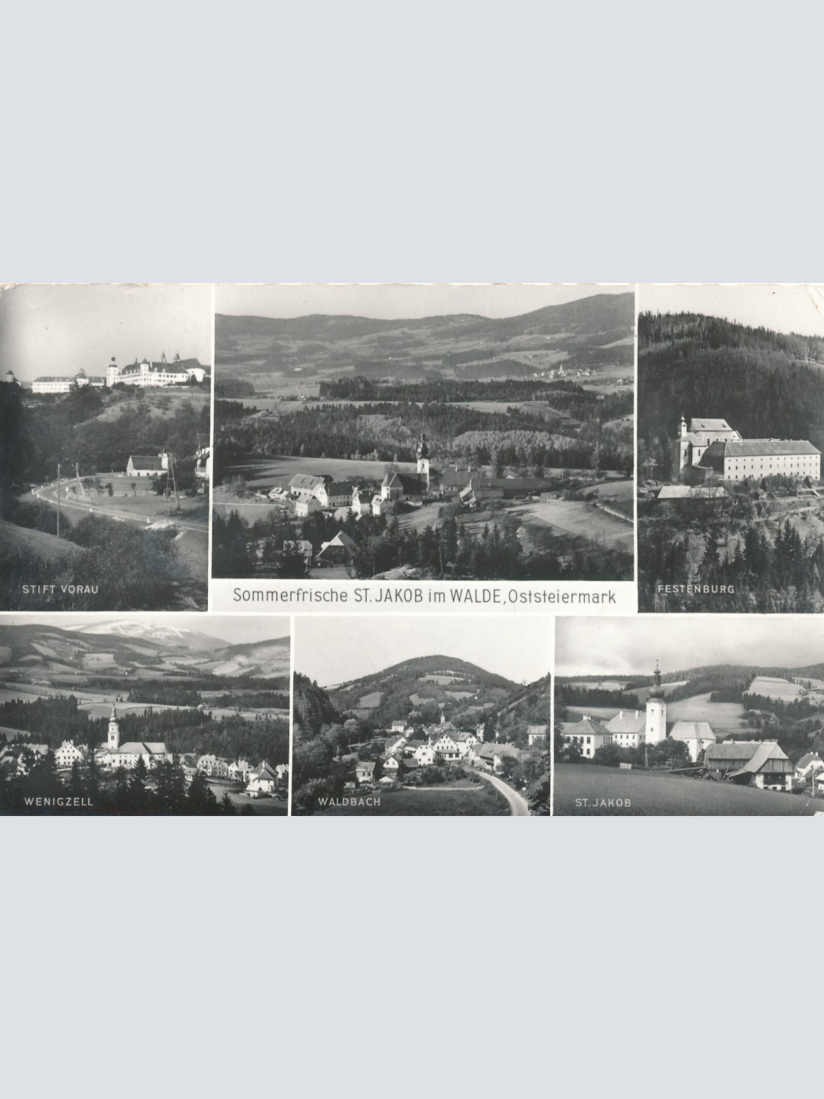 AK aus St. Jakob im Walde Mehrbildkarte Steiermark (8321)
