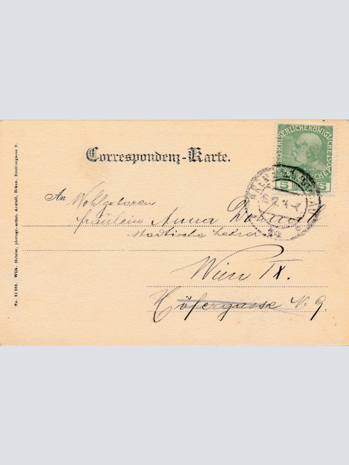 AK aus Krems K.K Lehrerbildungs Anstalt Niederösterreich (6641)