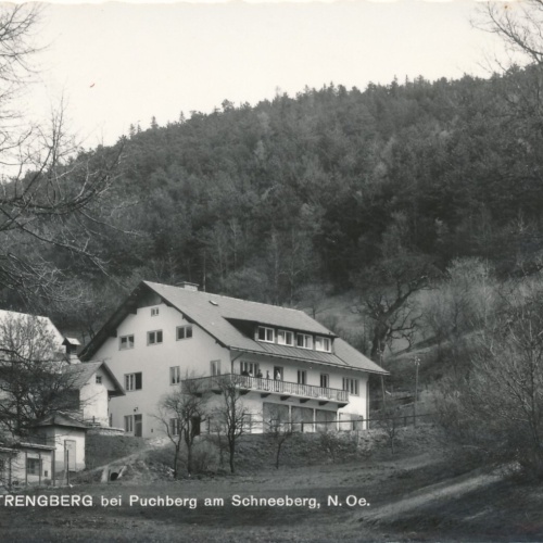 AK vom Kurhaus Strengberg bei Puchberg am Schneeberg Niederösterreich (6651)