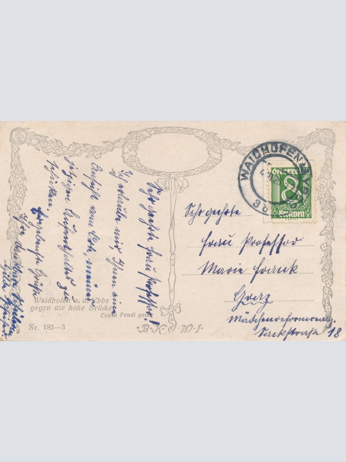 AK aus Waidhofen an der Ybbs Niederösterreich (6645)