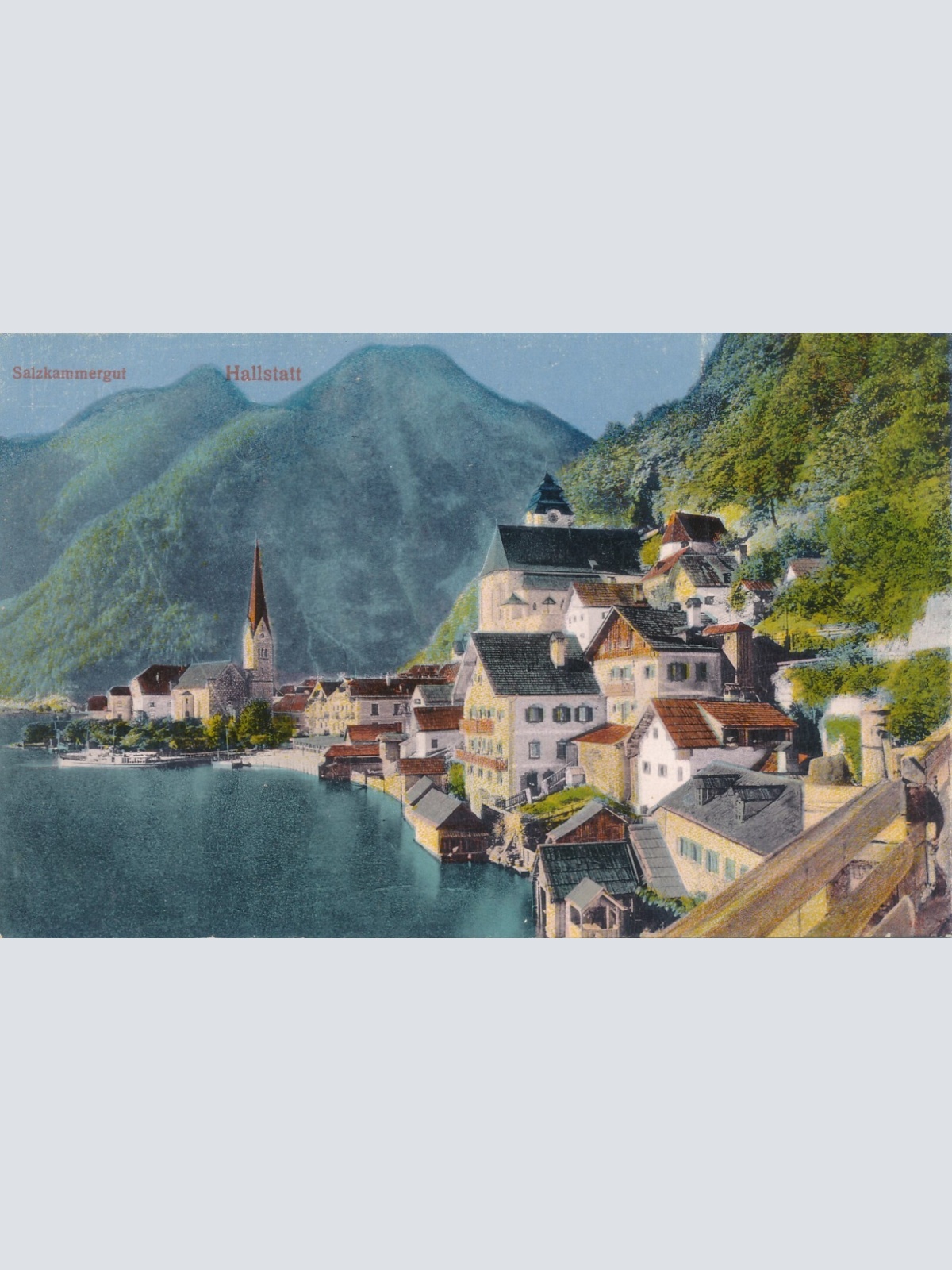 AK aus Hallstatt Oberösterreich Ansichtskarte (8268)