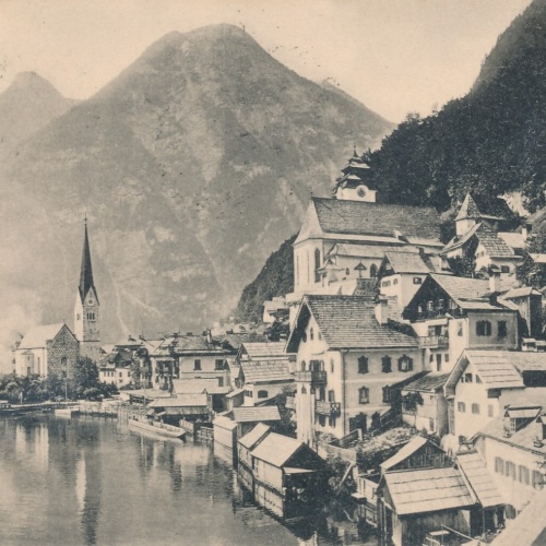 AK aus Hallstatt Oberösterreich Ansichtskarte (8272)