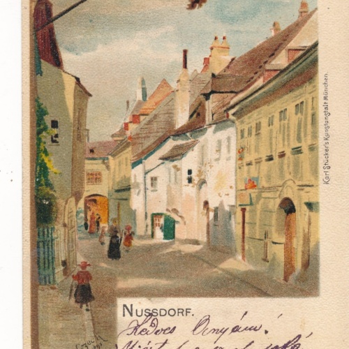 AK aus Nussdorf Wien Ansichtskarte (8251)