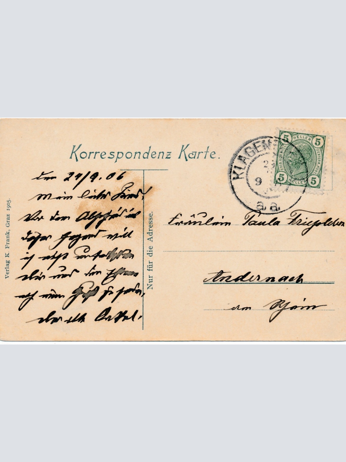 AK aus Velden am Wörthersee Kärnten Ansichtskarte (8296)