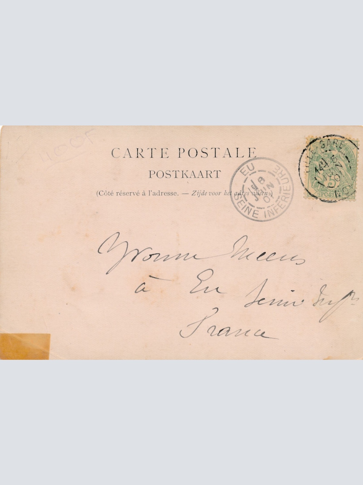 AK aus Laitiere avec charrette Hundekarren Belgien (6573)