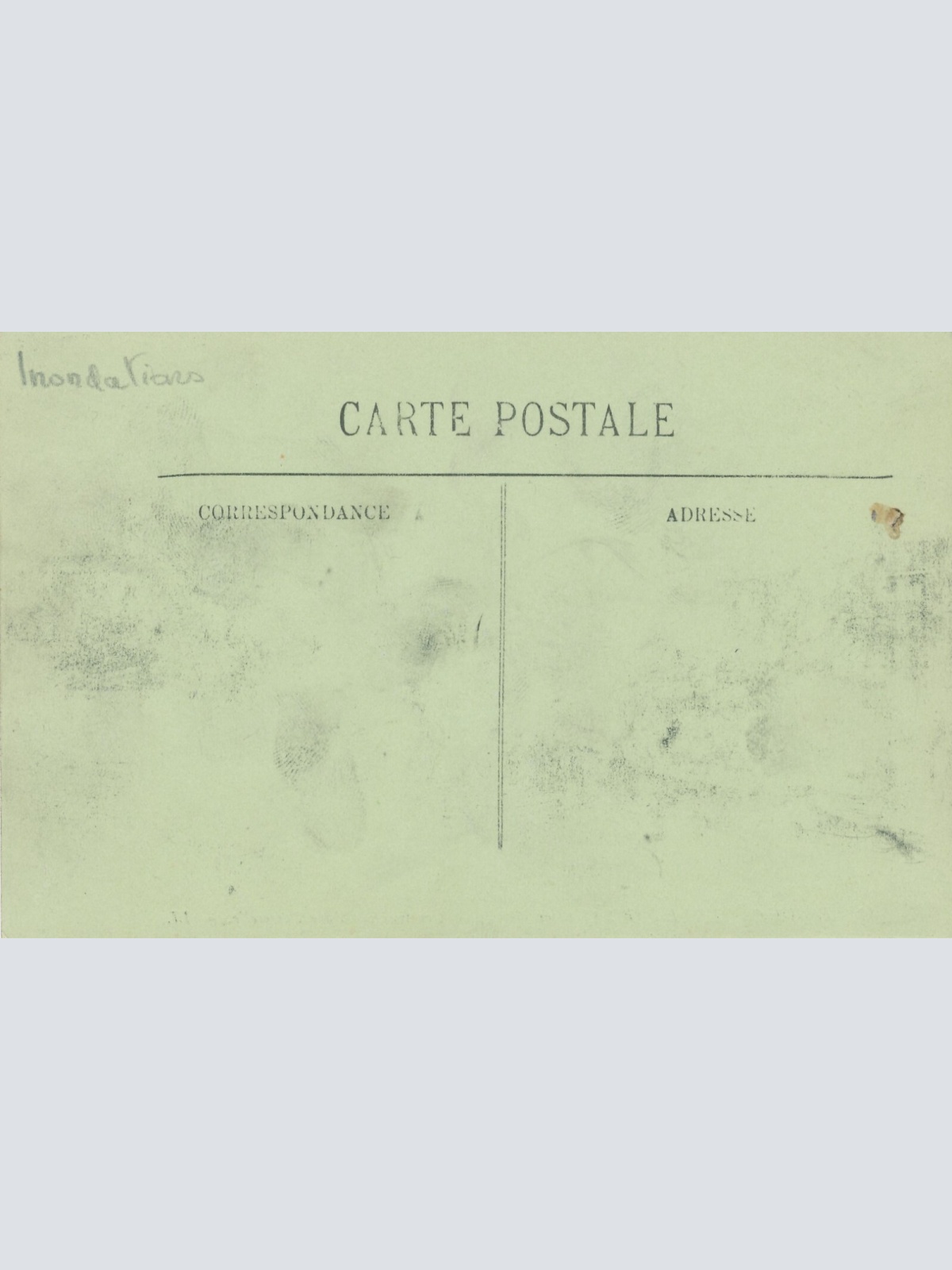 AK aus Paris Hochwasserkatastrophe Frankreich 1910 (6587)