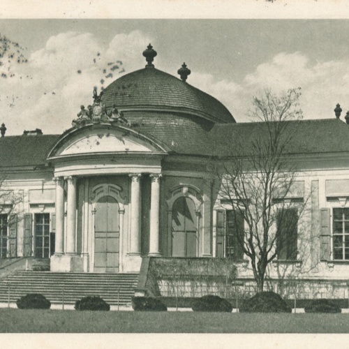 AK aus Melk Pavillon im Stiftsgarten Niederösterreich Ansichtskarte ---(8094)