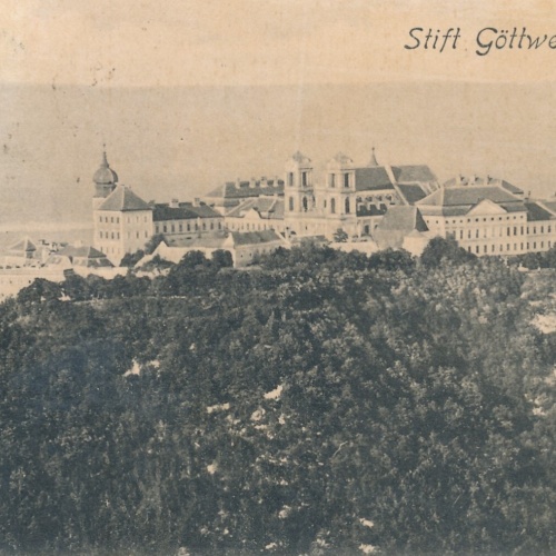 AK aus Göttweig mit Stift Niederösterreich Ansichtskarte (8100)