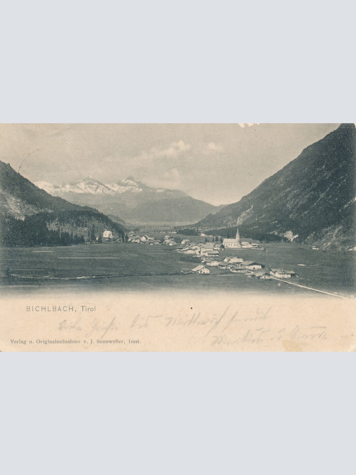 AK aus Bichlbach Tirol Ansichtskarte (8082)