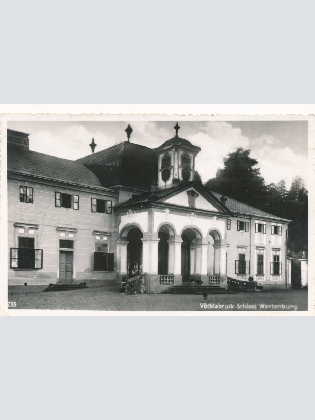 AK aus Vöcklabruck mit Schloss Wartenburg Oberösterreich Ansichtskarte (8523)