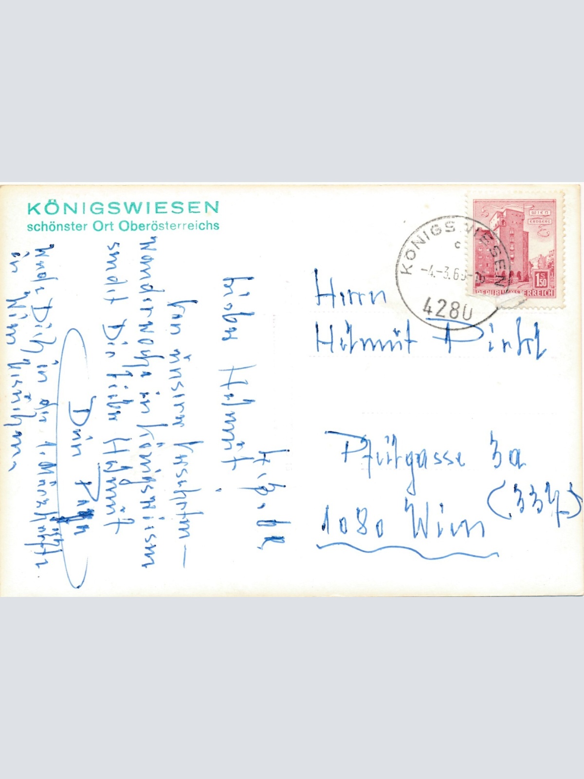 AK aus Königswiesen Oberösterreich Ansichtskarte (8562)