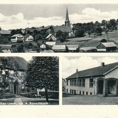 AK aus Steinbach im Odenwald Hessen Mehrbildkarte Ansichtskarte (8568)