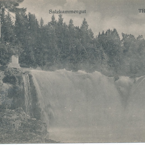 AK aus Gmunden mit Traunfall Oberösterreich Ansichtskarte (8460)