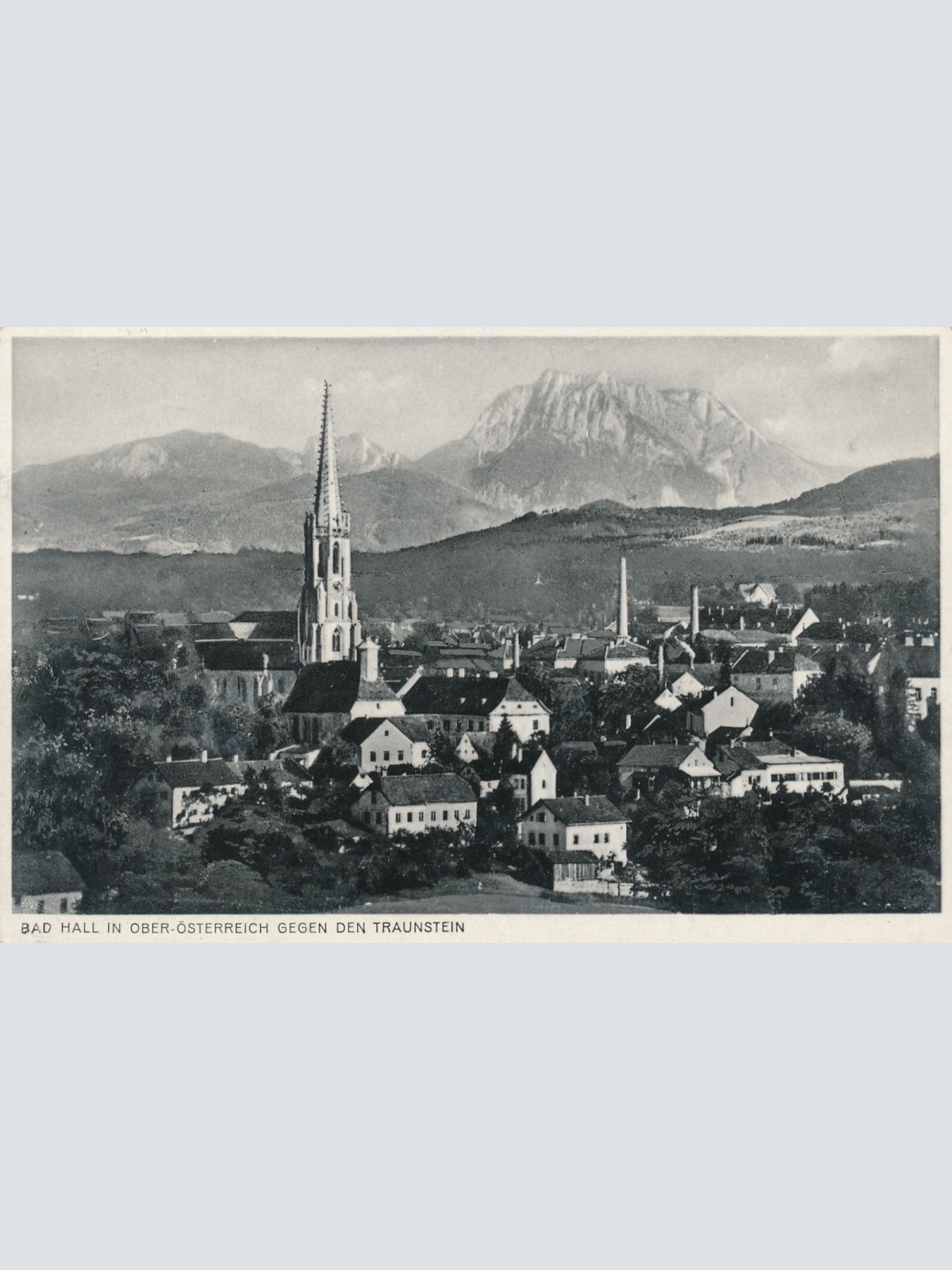 AK aus Bad Hall mit Traunstein Oberösterreich Ansichtskarte (8464)