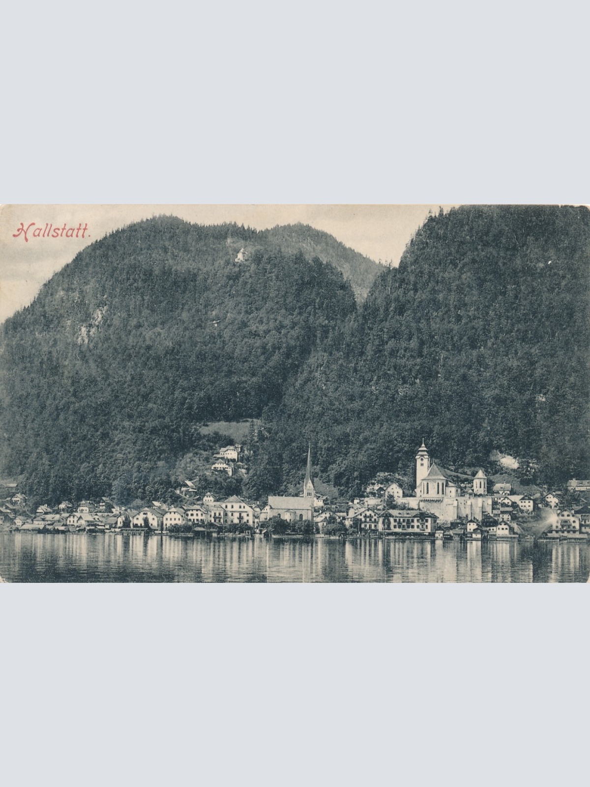 AK aus Hallstatt Oberösterreich Ansichtskarte (8466)