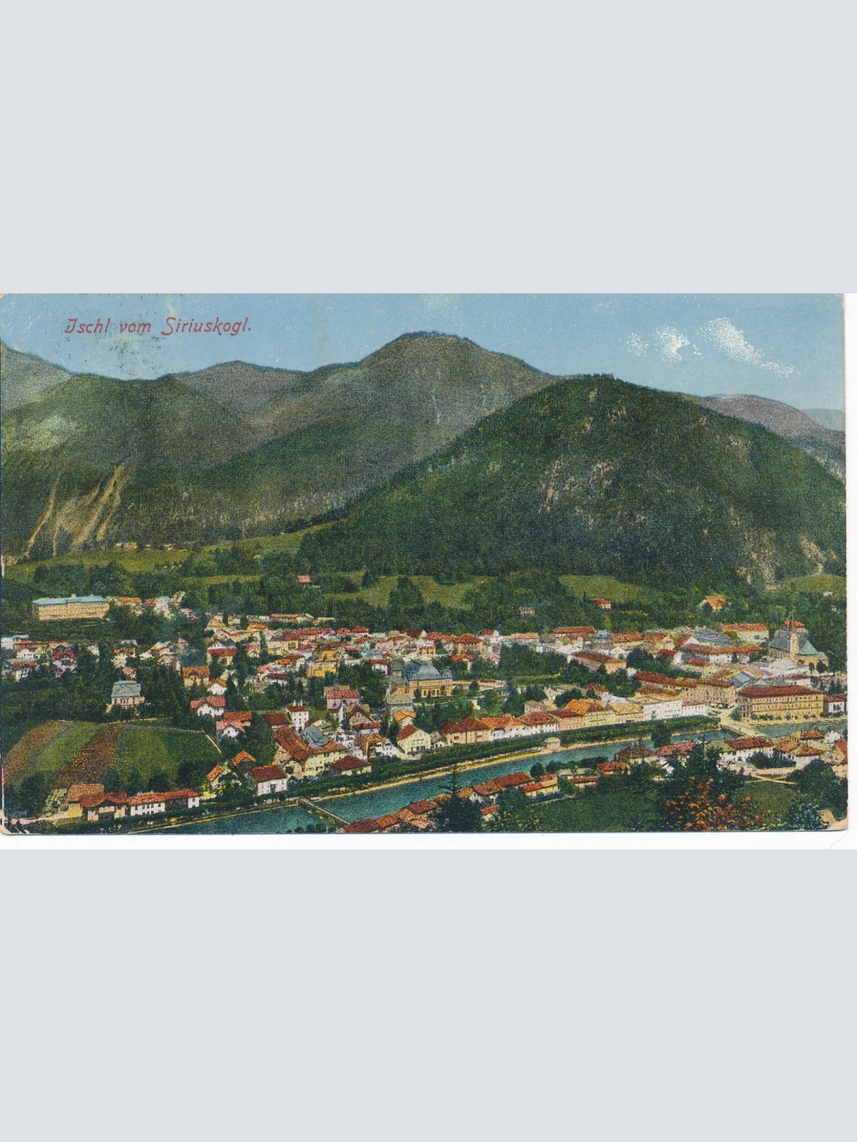 AK aus Bad Ischl Siriuskogel Oberösterreich Ansichtskarte (8470)