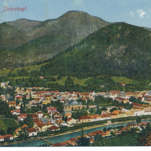 AK aus Bad Ischl Siriuskogel Oberösterreich Ansichtskarte (8470)