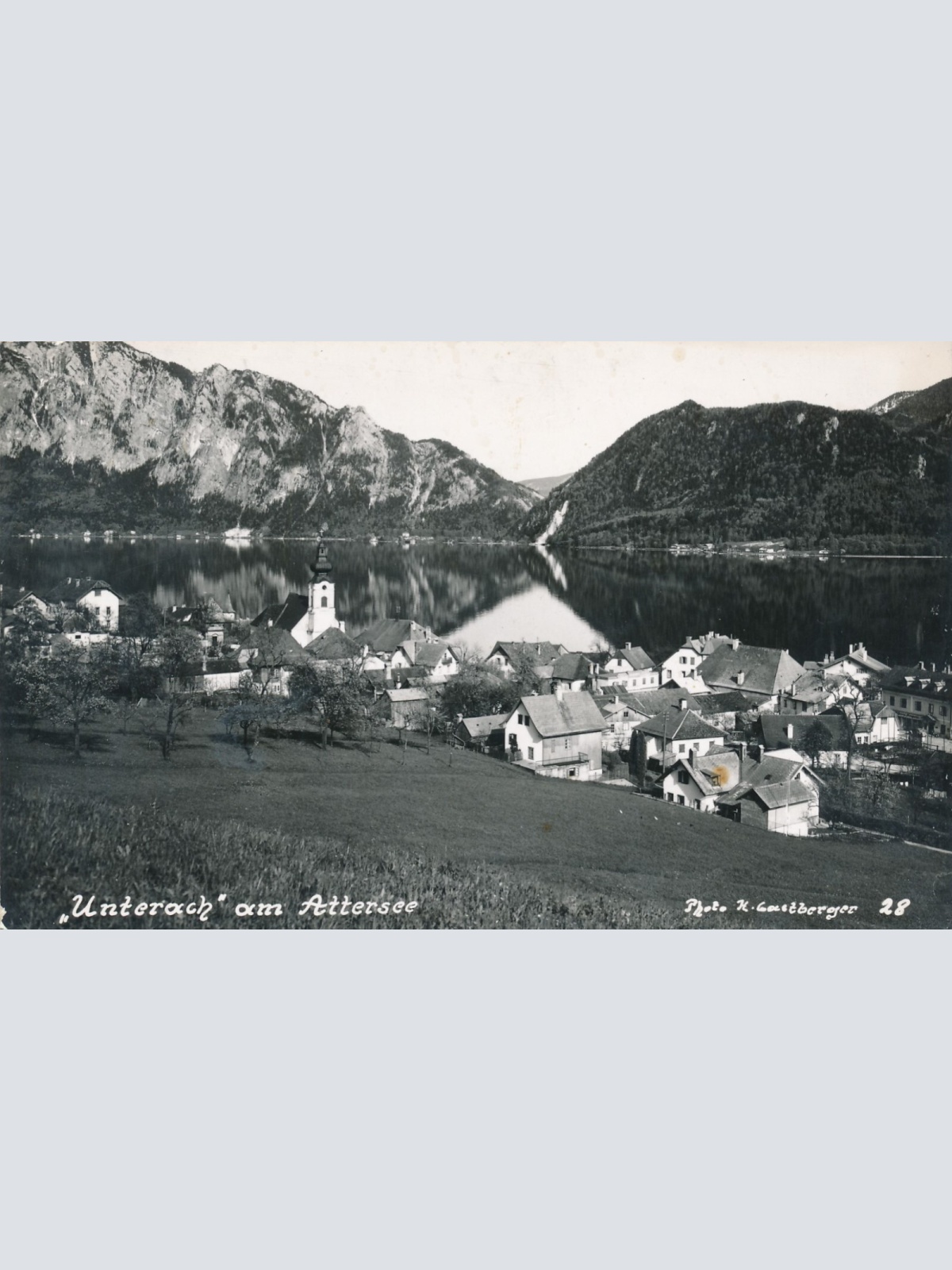 AK aus Unterach am Attersee Oberösterreich Ansichtskarte (8486)