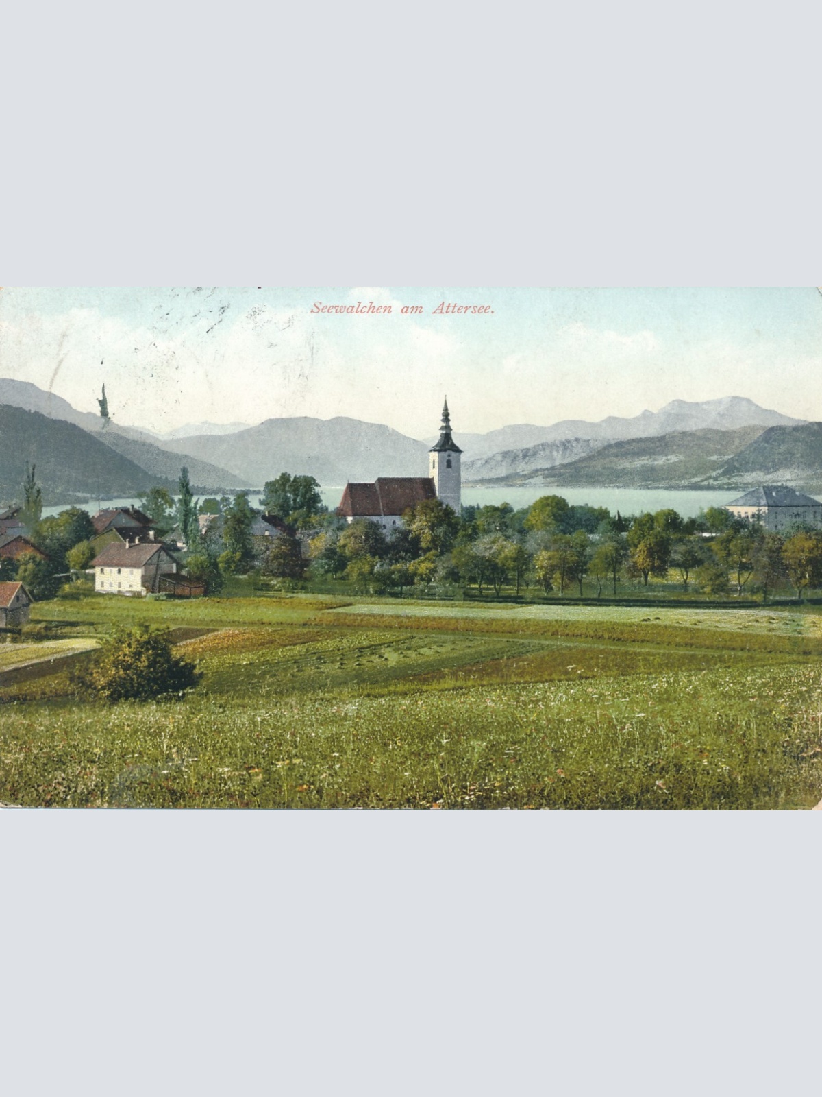 AK aus Seewalchen am Attersee Oberösterreich Ansichtskarte (8677)