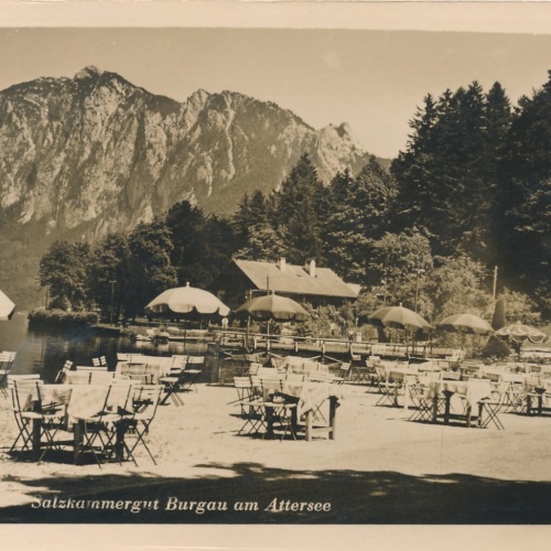 AK aus Burgau am Attersee Oberösterreich Ansichtskarte (8670)