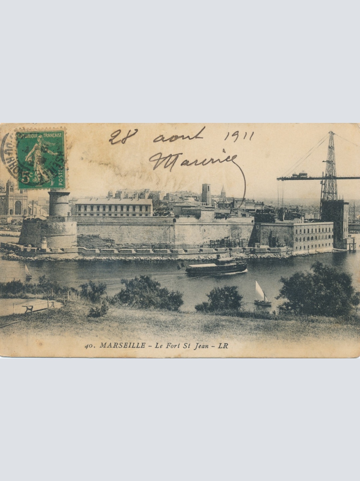 AK aus Marseille Frankreich Ansichtskarte (8625)