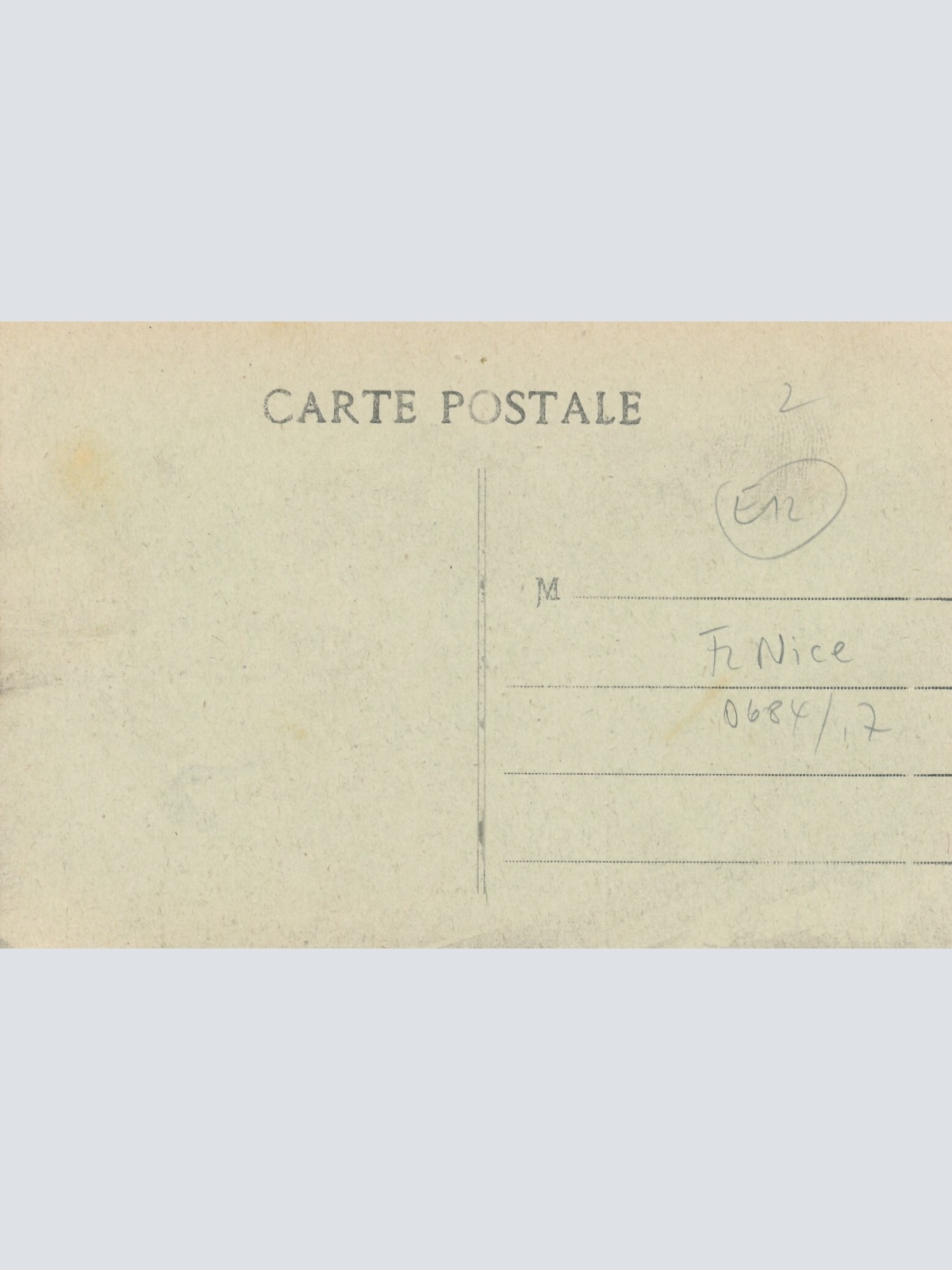 AK aus Marseille Frankreich Ansichtskarte (8626)