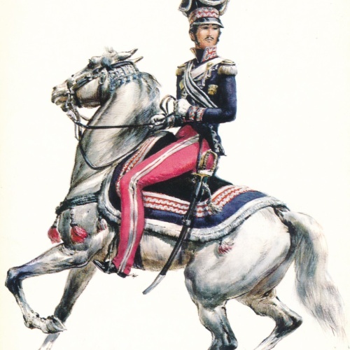 AK Uniform von Polen 1807 Divisoins General Ansichtskarte (8692)