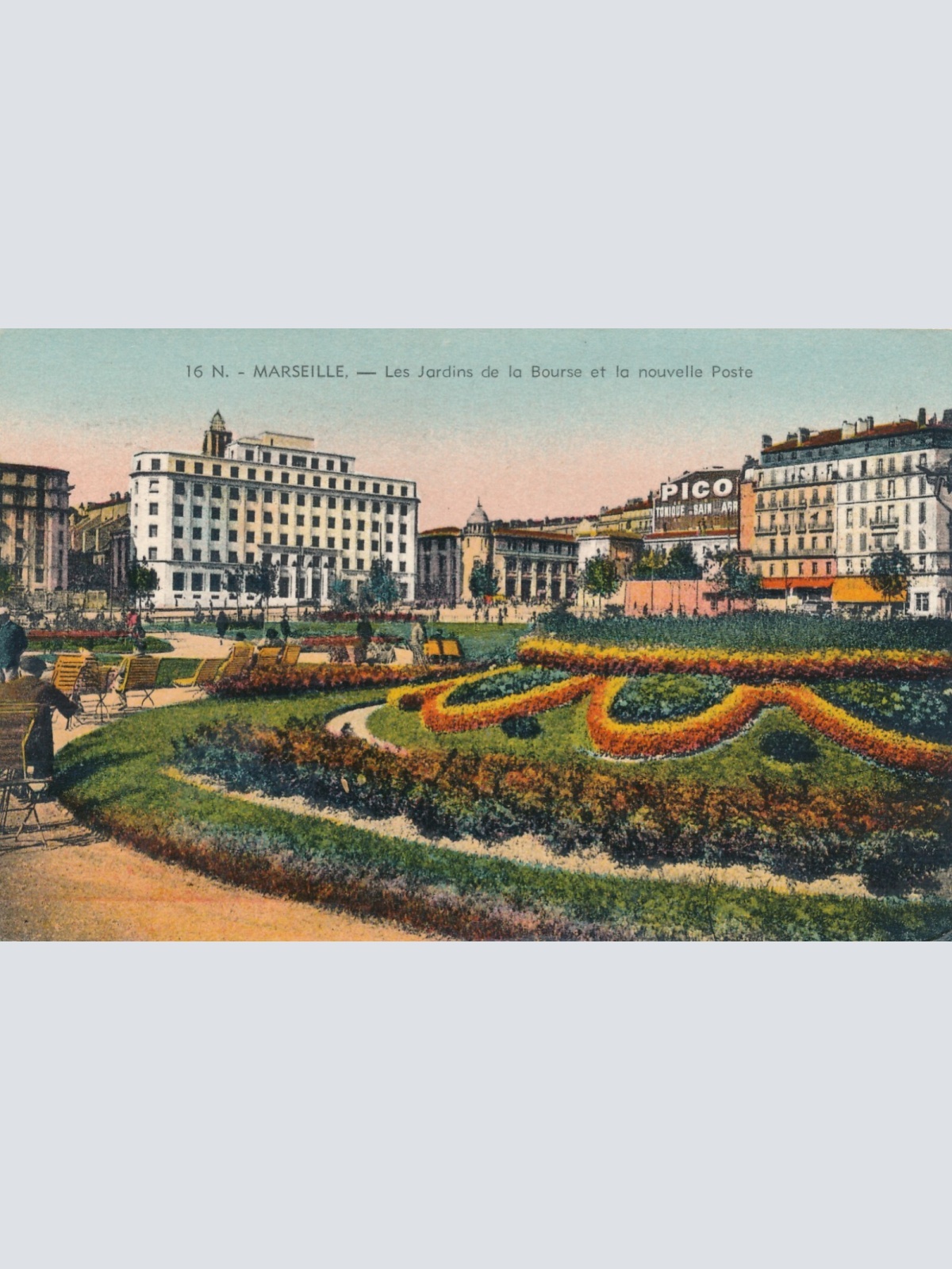 AK aus Marseille Frankreich Ansichtskarte (8613)