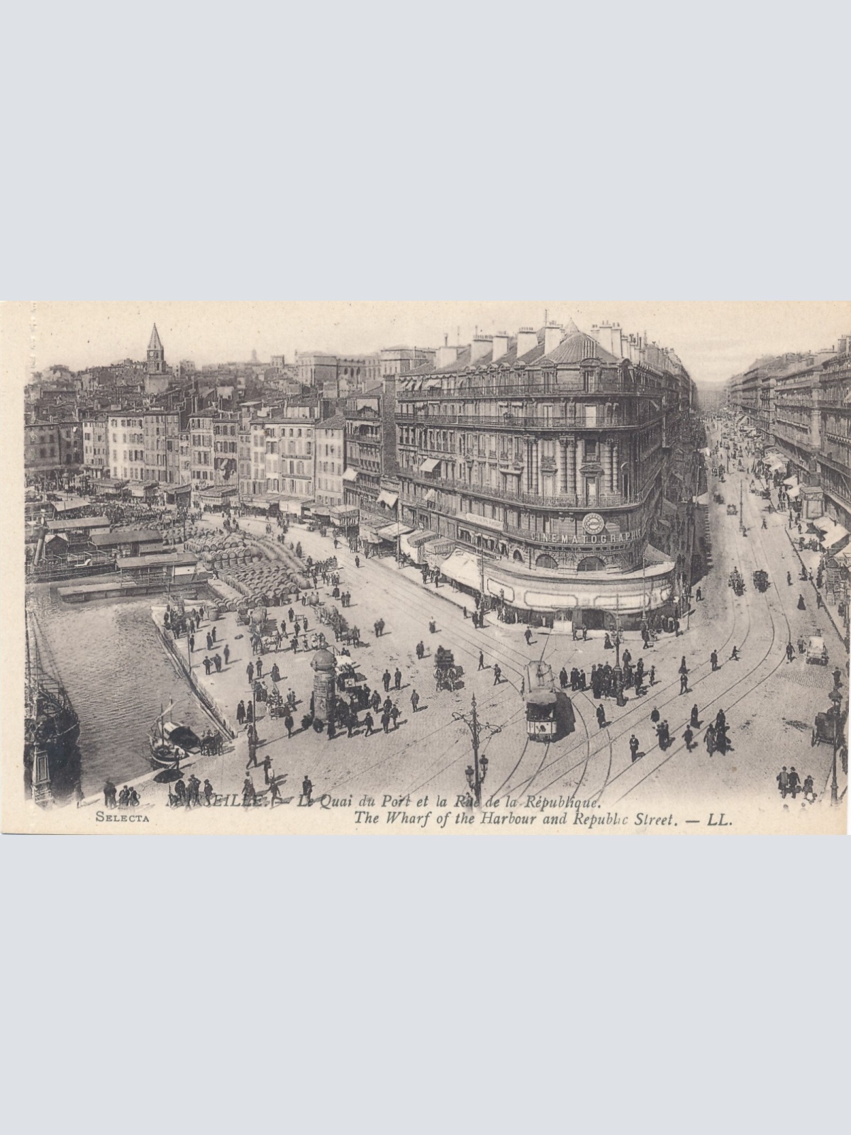 AK aus Marseille Stadt Frankreich Ansichtskarte (8615)