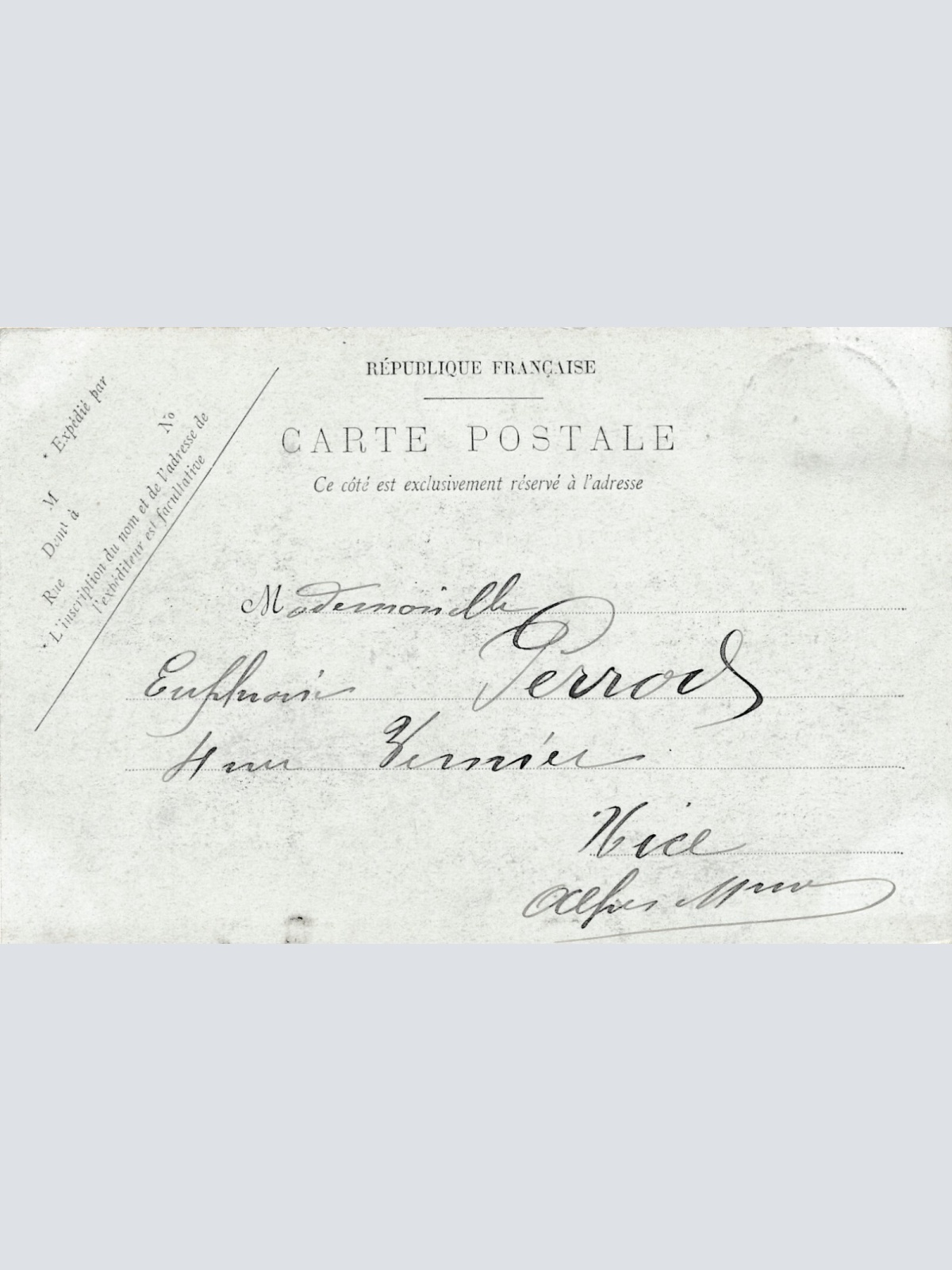 AK aus Marseille Frankreich Ansichtskarte (8611)