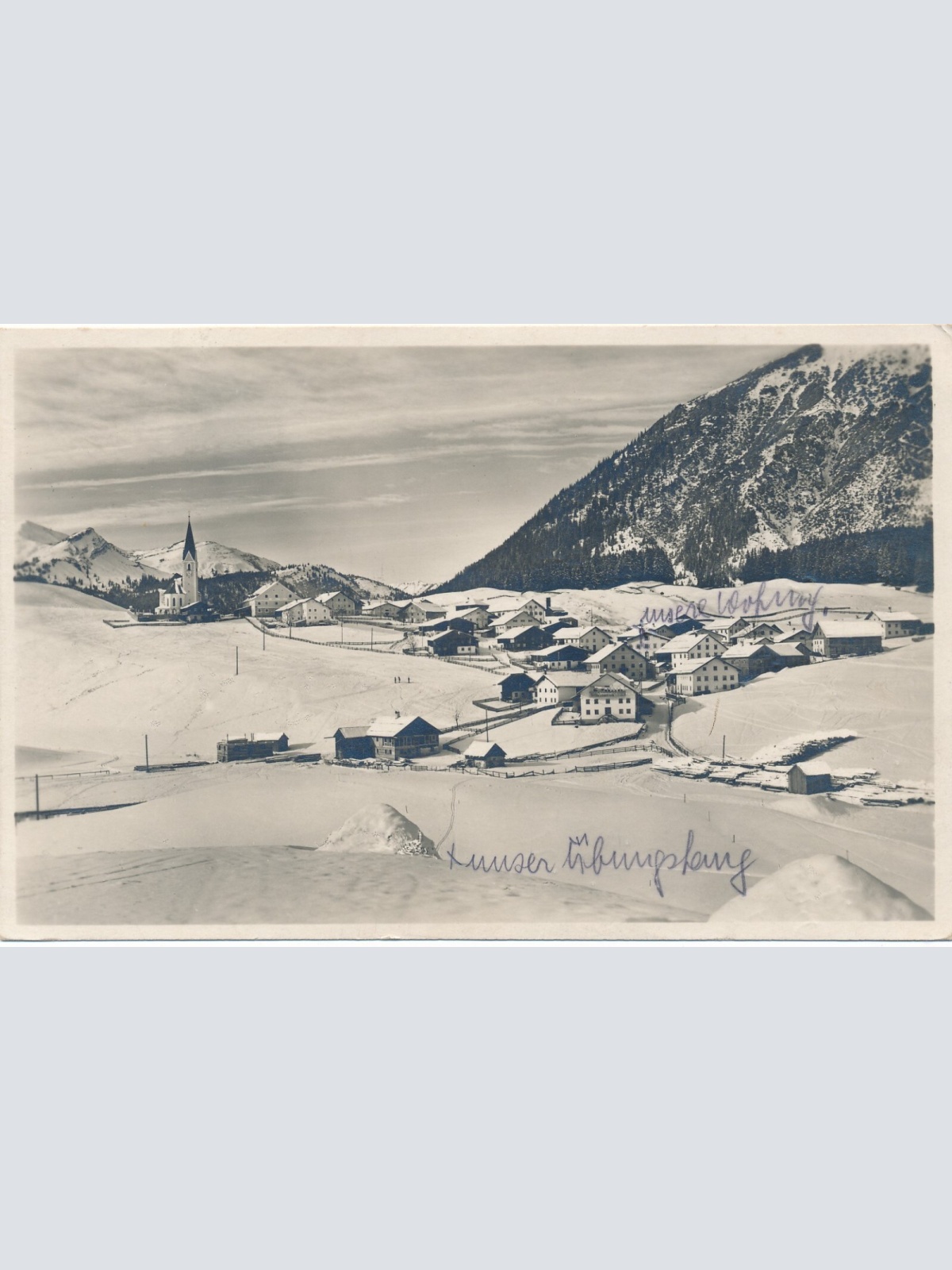 AK aus Berwang Tirol Ansichtskarte (8075)