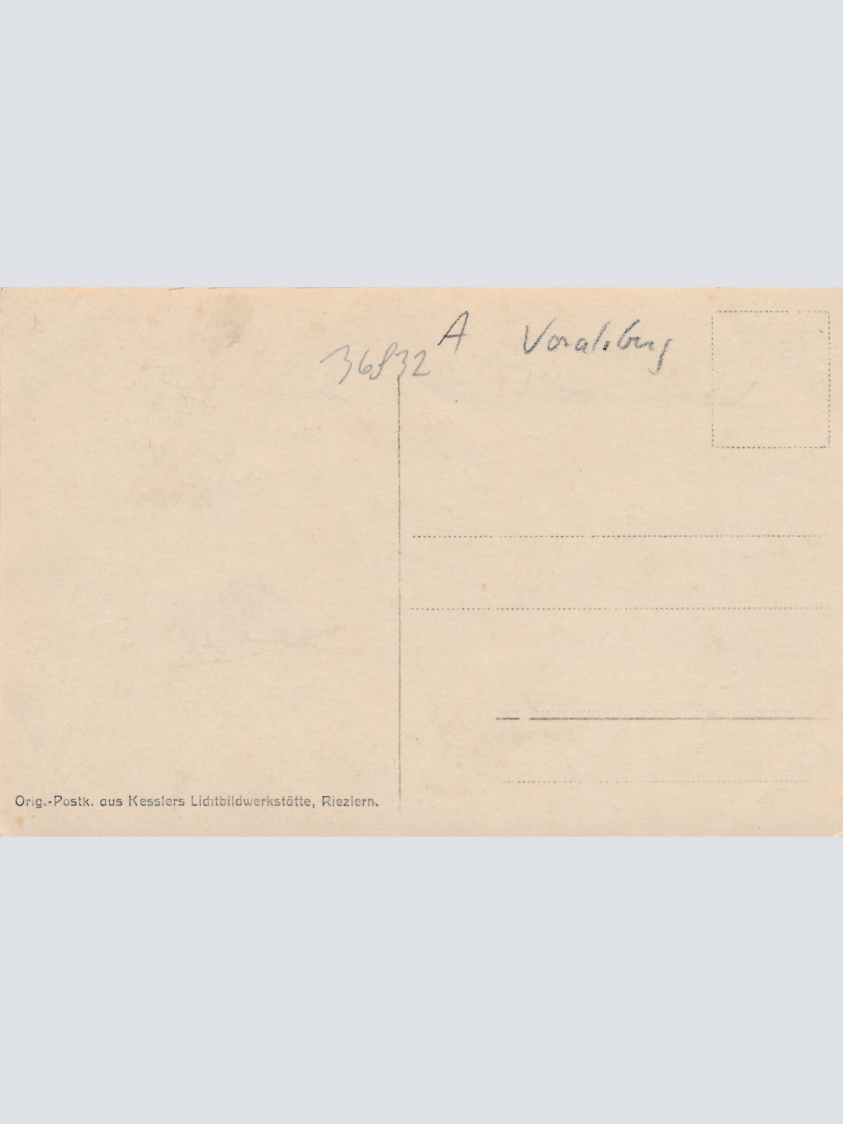 AK aus Mittelberg mit Schafalpköpf Vorarlberg Ansichtskarte (8336)