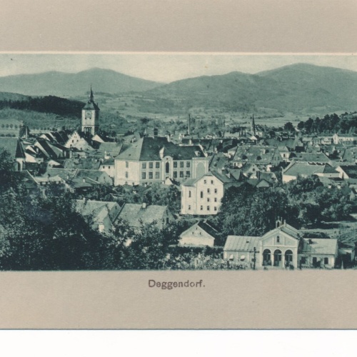 AK aus Deggendorf Bayern Ansichtskarte (8414)