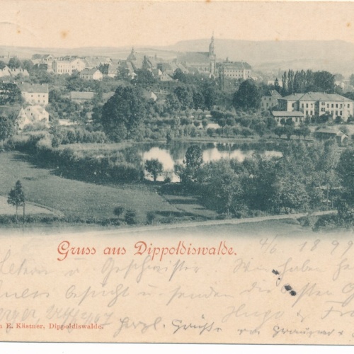 AK aus Dippoldiswalde Sachsen Ansichtskarte (8416)