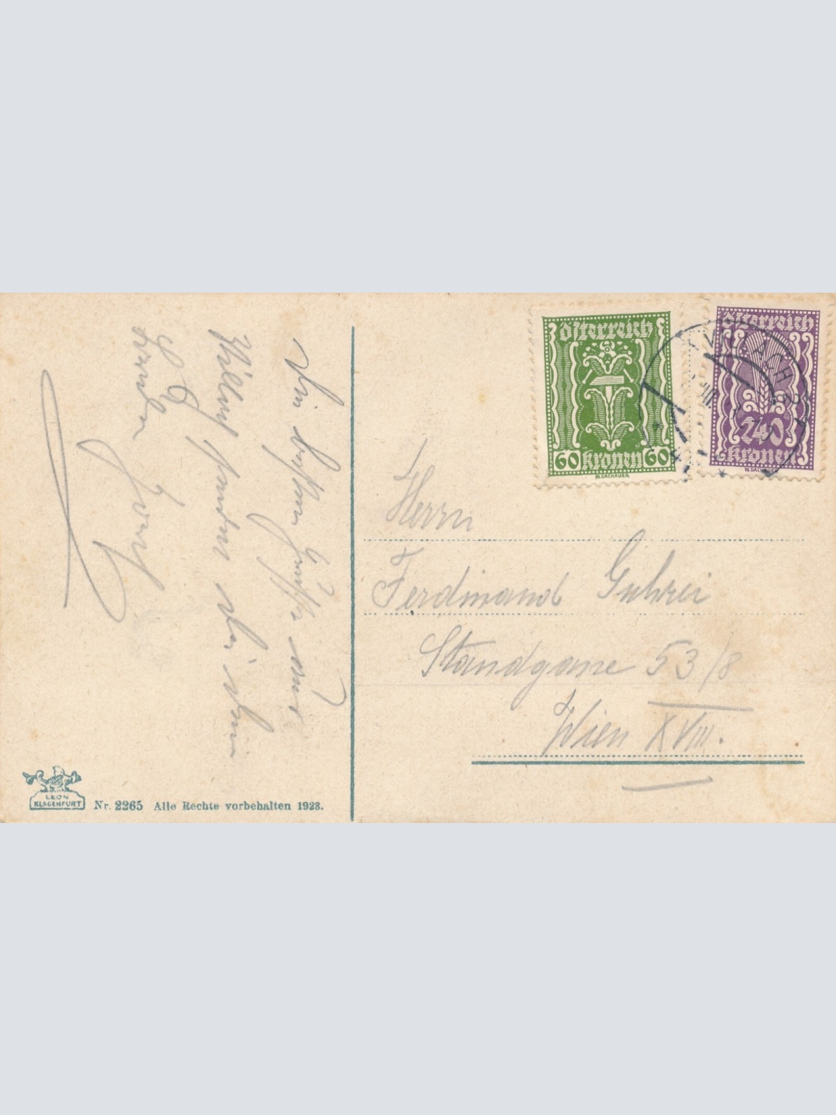 AK aus Villach mit Draubrücke Kärnten Ansichtskarte (8425)