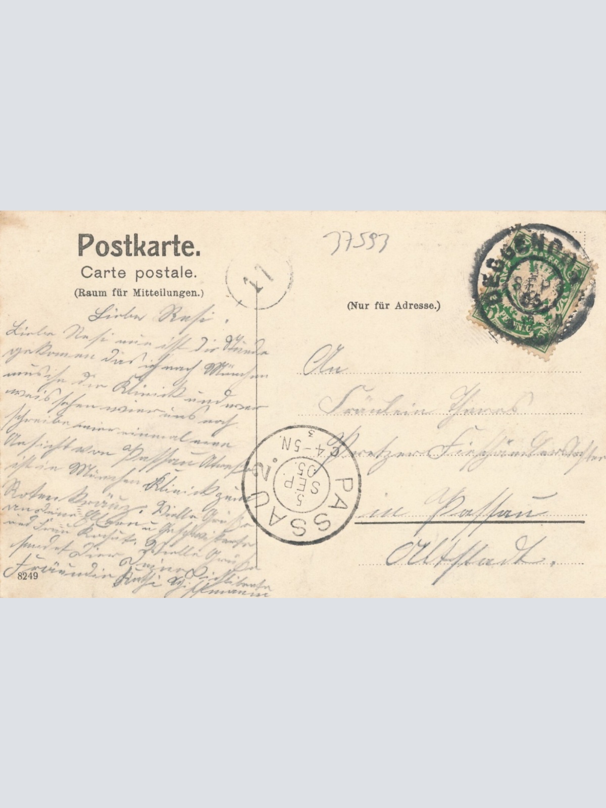 AK aus Deggendorf Stadtplatz Bayern Ansichtskarte (8413)