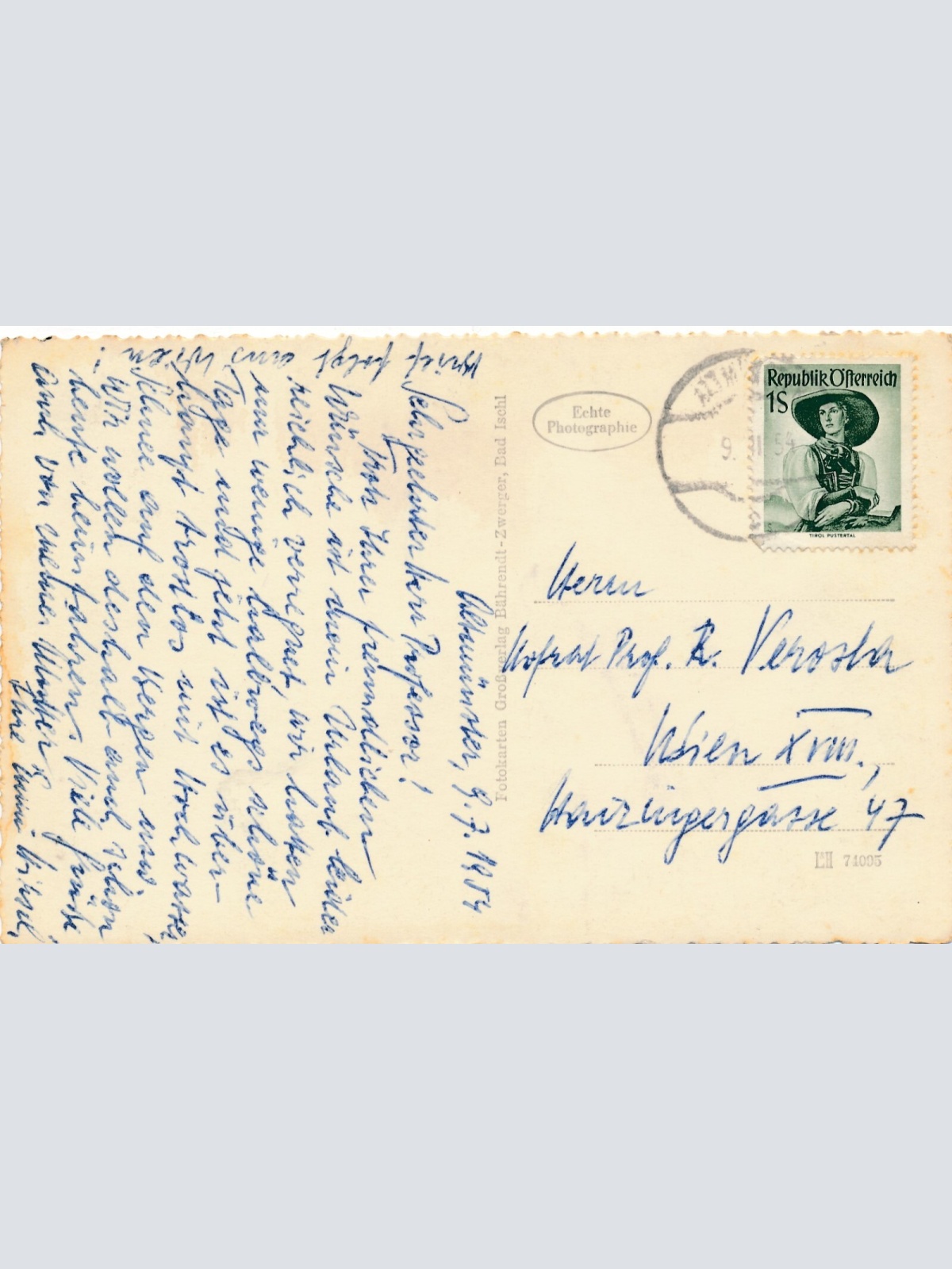 AK aus Gmunden mit Schloss Ort Oberösterreich Ansichtskarte (8454)