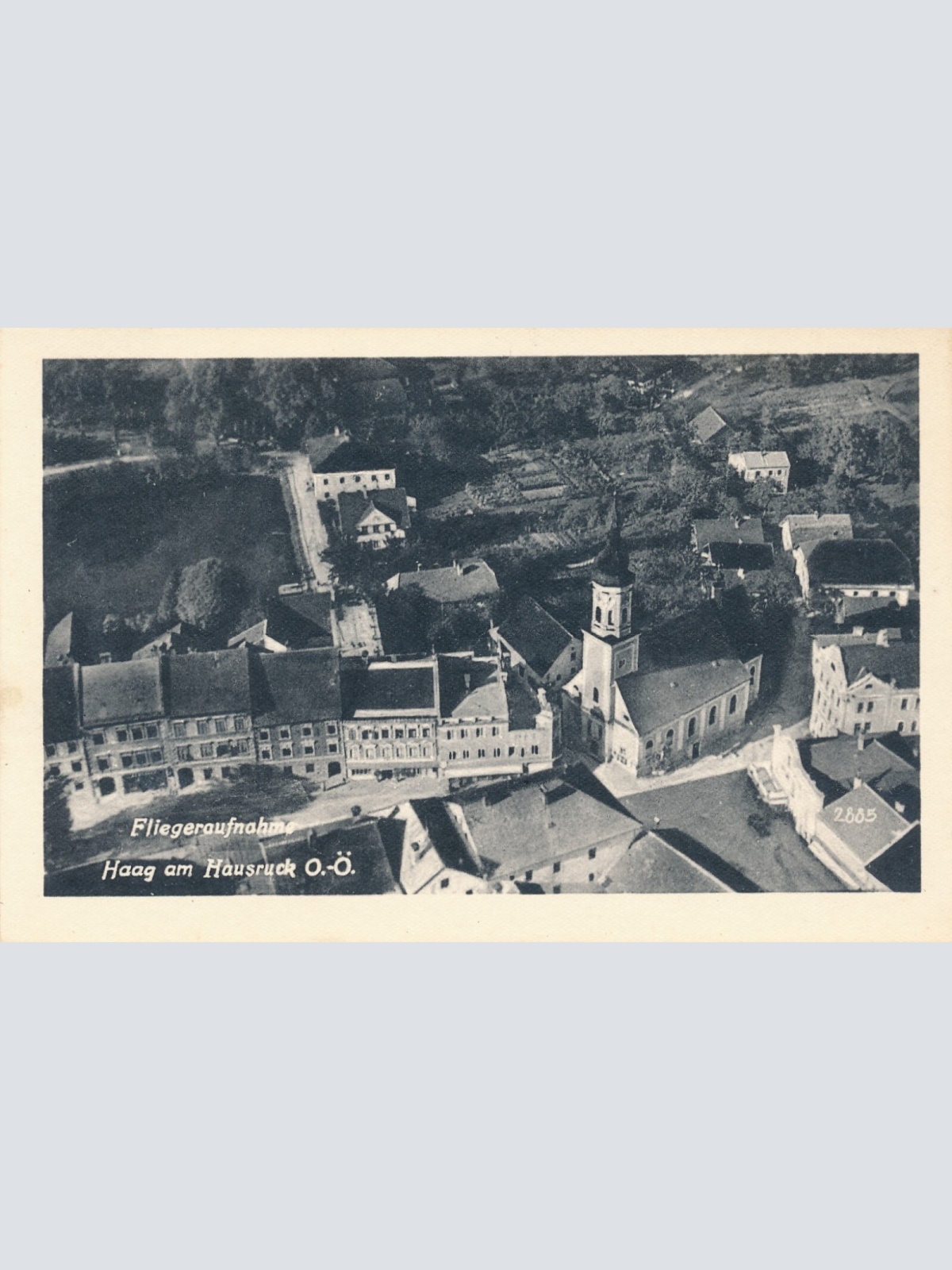 AK aus Haag am Hausruck Fliegeraufnahme Oberösterreich Ansichtskarte (8922)