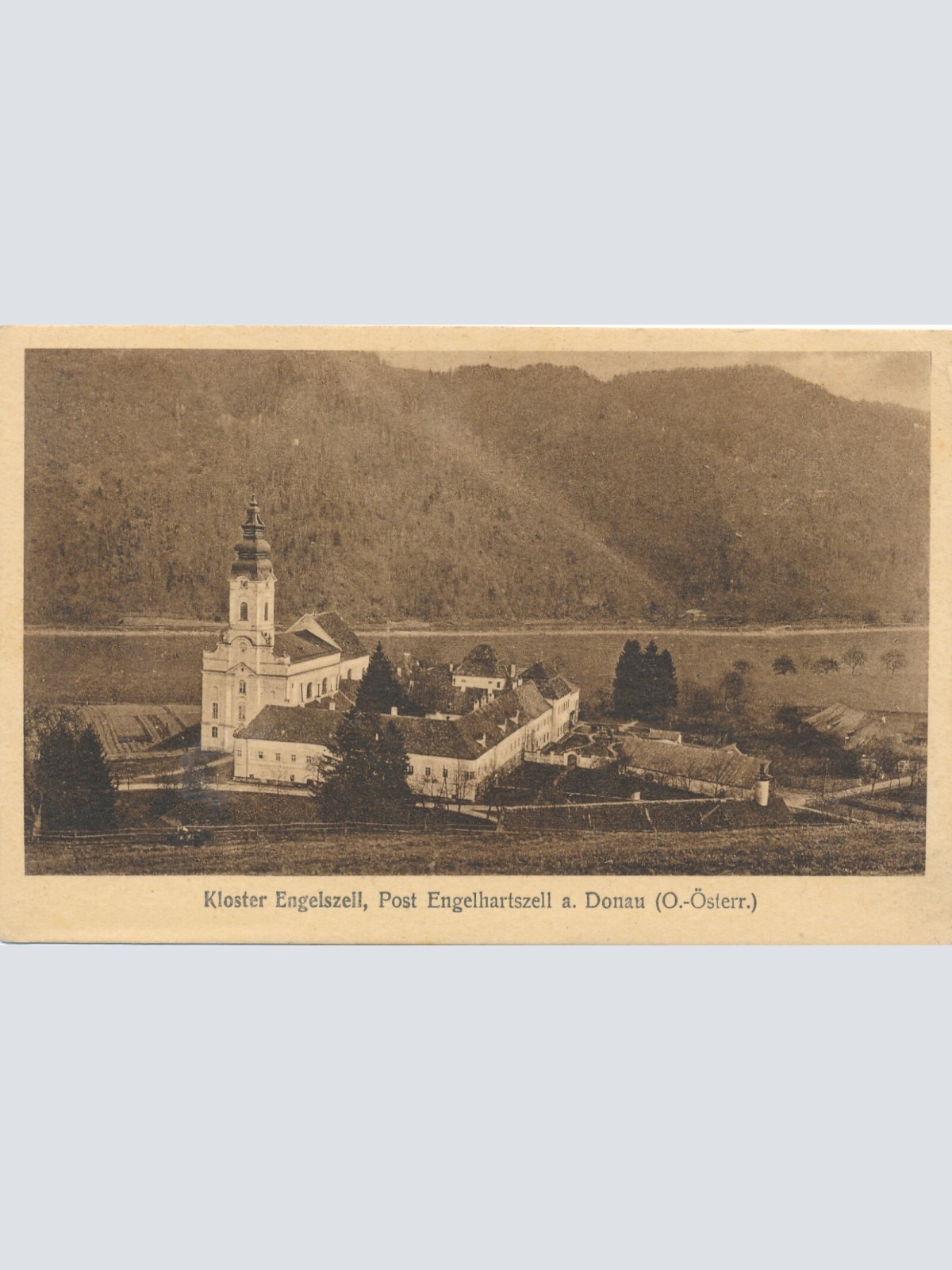 AK vom Kloster Engelszell Oberösterreich Ansichtskarte (8924)