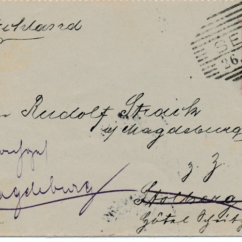 10 Heller Ganzsachen - Karten Brief 1902 aus Seis (8949)