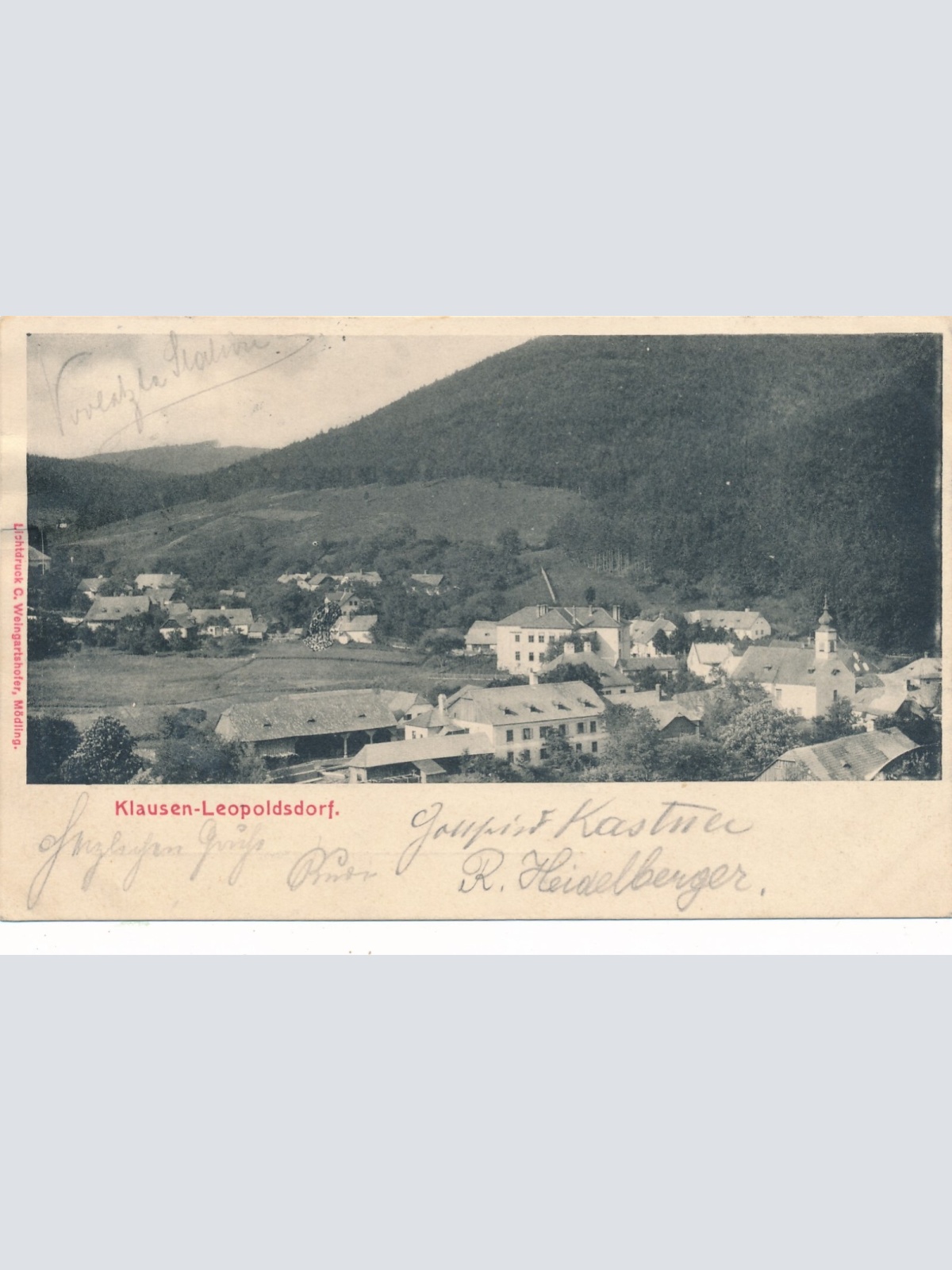 AK aus Klausen Leopoldsdorf Niederösterreich Ansichtskarte (8372)