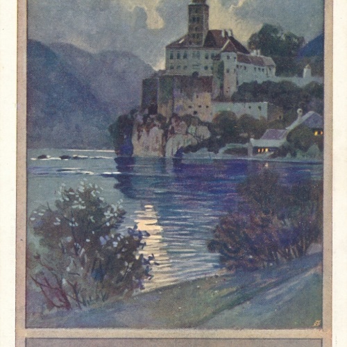 AK, Schönbühel Schloss, Niederösterreich, Schönbühel-Aggsbach (S2235)