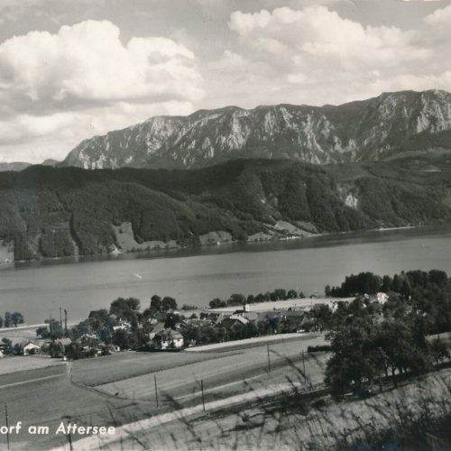AK aus Nussdorf am Attersee Oberösterreich Ansichtskarte (8909)