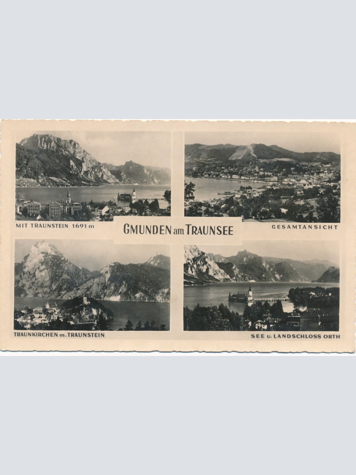 AK aus Gmunden Mehrbildkarte Oberösterreich Ansichtskarte (8903)