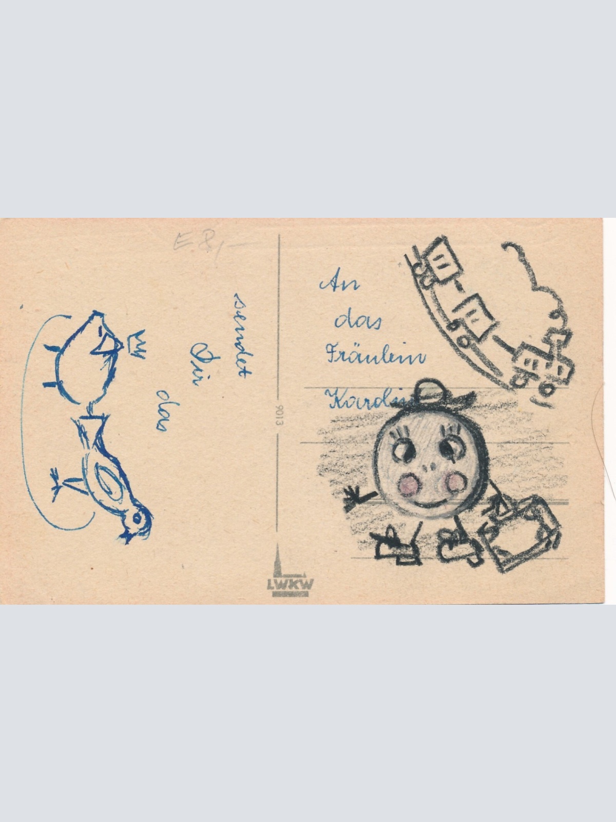 Motiv - Karte gruß vom Krampus (7220)