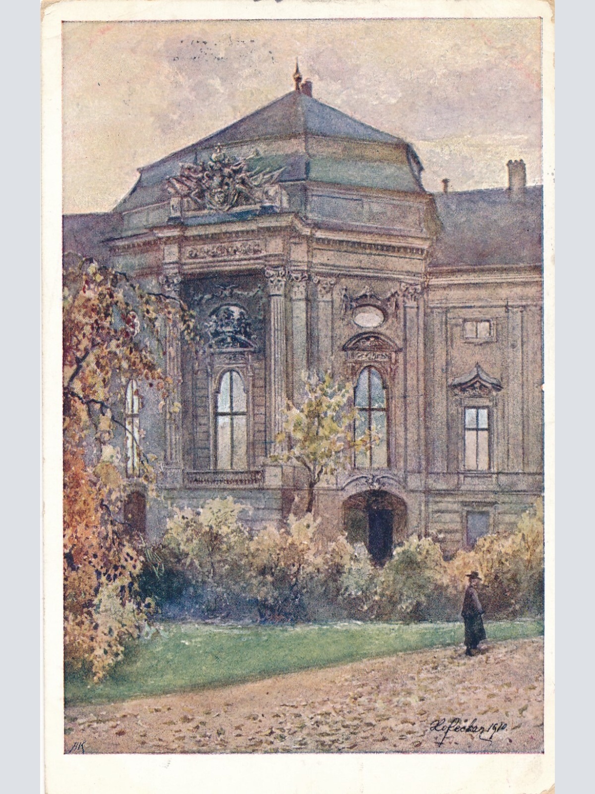 AK, Wien, Auerspergpalais (S2313)