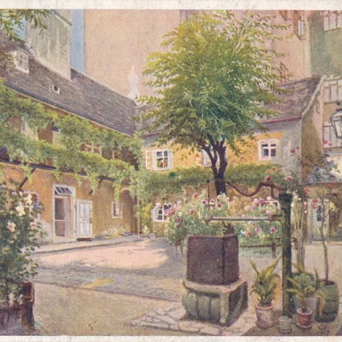 AK, Wien, Stiegengasse, Dreimäderlhof (S2318)