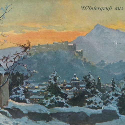 AK Frohe Weihnachten aus Salzburg (7206)