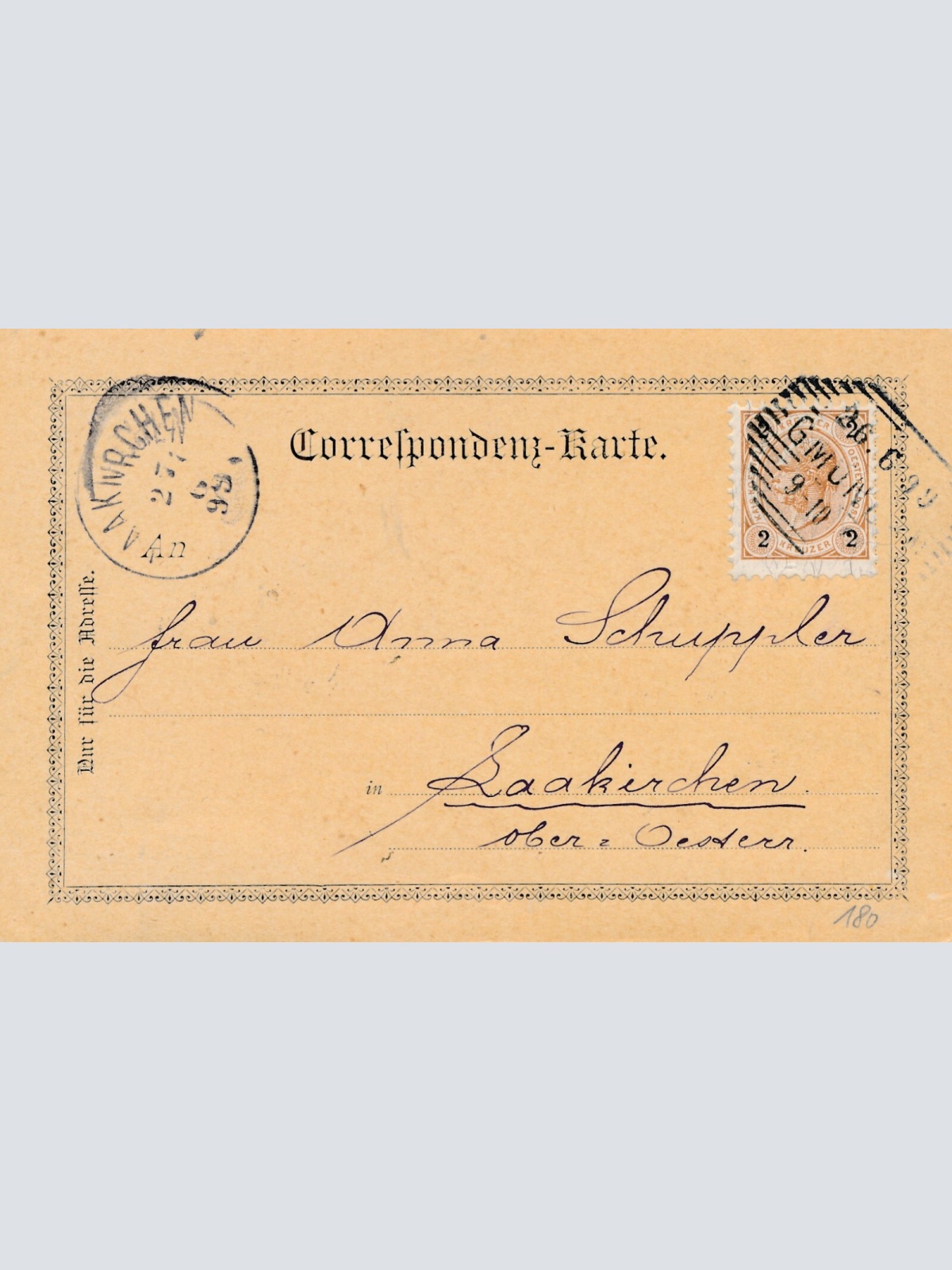 AK, Traunkirchen, Oberösterreich (S2276)